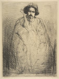 Becquet (J. Becquet, Bildhauer) von James McNeill Whistler