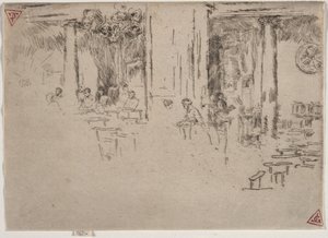 Kirche, Brüssel von James McNeill Whistler