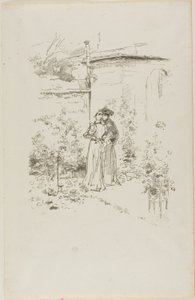 Vertrauen im Garten von James Abbott McNeill Whistler