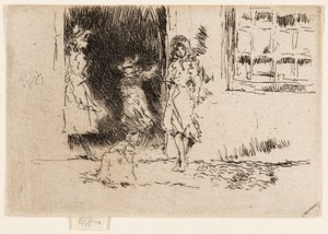 Hüttentür von James Abbott McNeill Whistler