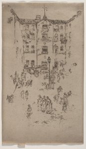 Hof, Brüssel von James McNeill Whistler
