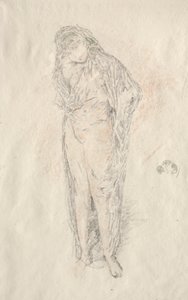 Stehende drapierte Figur von James McNeill Whistler