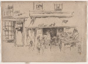 Exeter Street von James McNeill Whistler