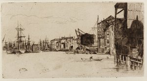 Freihandel Kai von James Abbott McNeill Whistler