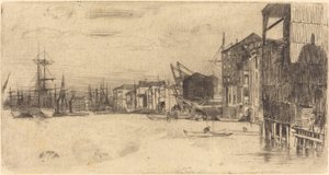 Freihandel Kai von James Abbott McNeill Whistler