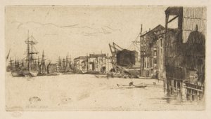 Freihandelskai von James McNeill Whistler
