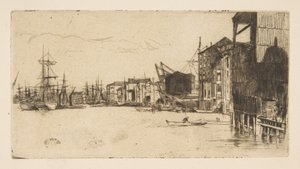 Freihandelskai von James McNeill Whistler