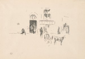 Gaiety Bühneneingang von James Abbott McNeill Whistler