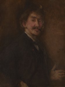 Gold und Braun: Selbstporträt von James McNeill Whistler
