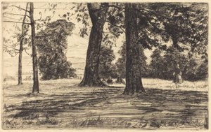 Greenwich Park von James McNeill Whistler