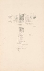 Hôtel Colbert, Fenster von James McNeill Whistler