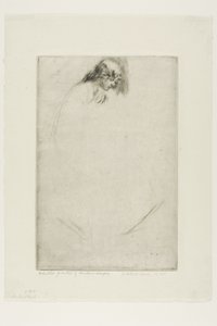 Jos gebeugter Kopf von James McNeill Whistler