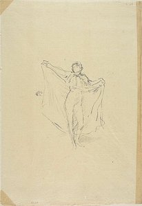 Die Tänzerin: Eine Studie des Aktes von James Abbott McNeill Whistler