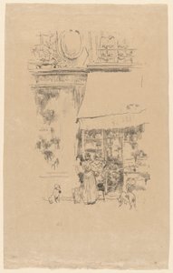Die Obstverkäuferin der Rue de Grenelle von James Abbott McNeill Whistler