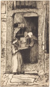 Die Senfverkäuferin von James Abbott McNeill Whistler