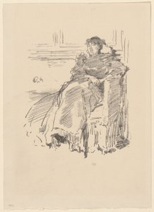 Das rote Kleid von James McNeill Whistler