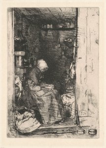 Die Alte in Lumpen von James McNeill Whistler
