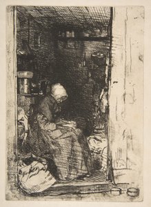 Die alte Lumpensammlerin von James McNeill Whistler