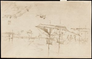 Lagune am Mittag von James Abbott McNeill Whistler