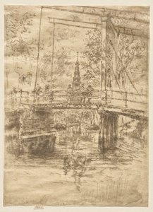 Kleine Zugbrücke, Amsterdam von James McNeill Whistler