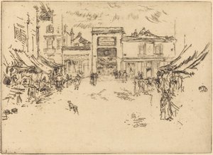 Kleiner Marktplatz, Tours von James McNeill Whistler