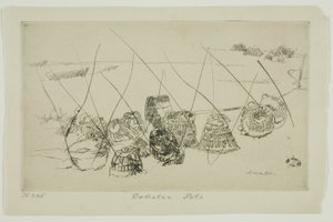 Hummerkörbe - Selsea Bill von James Abbott McNeill Whistler