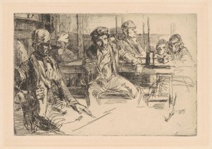 Hafenarbeiter von James McNeill Whistler