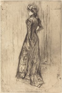Maud, stehend von James McNeill Whistler