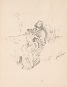 Mutter und Kind, Nr. 1 von James Abbott McNeill Whistler