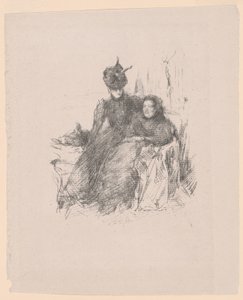 Mutter und Tochter [La Mère Malade] von James McNeill Whistler