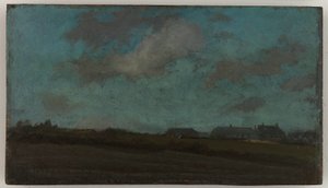 Notiz in Blau und Opal—Die Sonnenwolke von James Abbott McNeill Whistler
