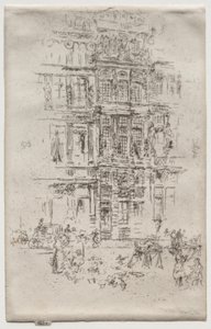 Paläste, Brüssel von James McNeill Whistler