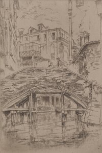 Ponte del Piovan von James McNeill Whistler