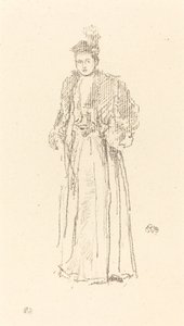 Porträtstudie: Miss Charlotte R. Williams