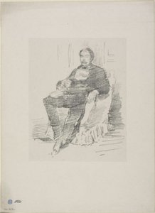 Porträt von Dr. Whistler, Nr. 2 von James Abbott McNeill Whistler
