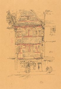 Rotes Haus, Paimpol von James McNeill Whistler
