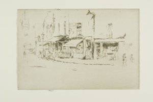Rochester Row, Westminster von James Abbott McNeill Whistler