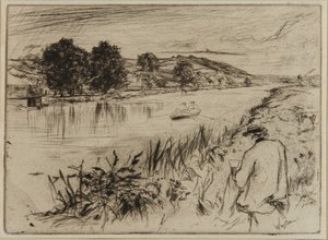 Skizzieren von James Abbott McNeill Whistler