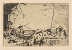 Suppe für drei Sous von James McNeill Whistler