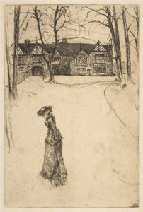 Speke Hall, Nr. 1 von James McNeill Whistler