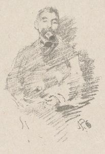 Stéphane Mallarmé von James McNeill Whistler