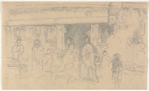 Straßenszene von James McNeill Whistler