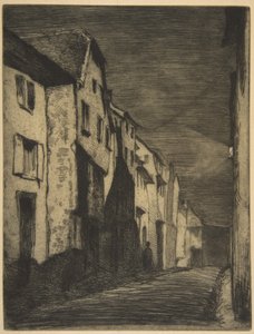 Straße in Saverne von James McNeill Whistler