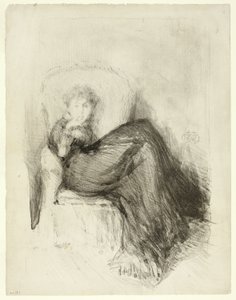 Studie: Maud sitzend von James Abbott McNeill Whistler