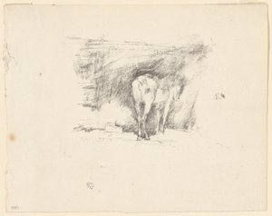 Studie eines Pferdes von James Abbott McNeill Whistler