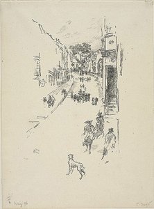 Sonntag, Lyme Regis von James Abbott McNeill Whistler