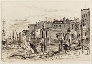 Thames-Polizei von James Abbott McNeill Whistler