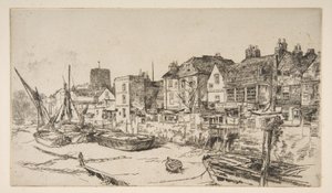 Das „Adam and Eve“, Old Chelsea von James McNeill Whistler