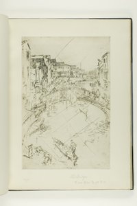 Die Brücke, Santa Marta von James McNeill Whistler