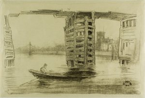 Die breite Brücke von James Abbott McNeill Whistler